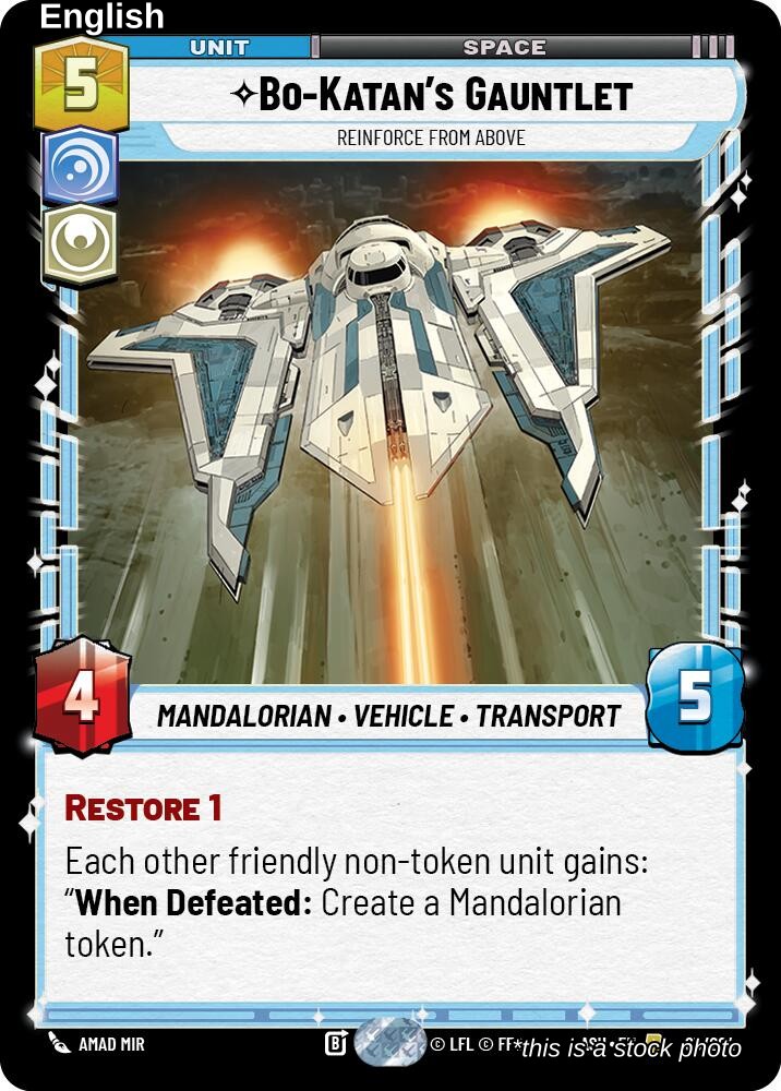 Bo-Katan's Gauntlet - Reinforce from Above