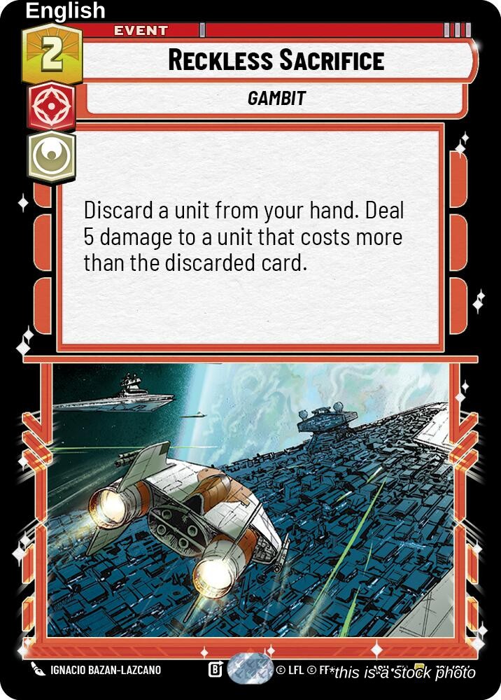 Reckless Sacrifice