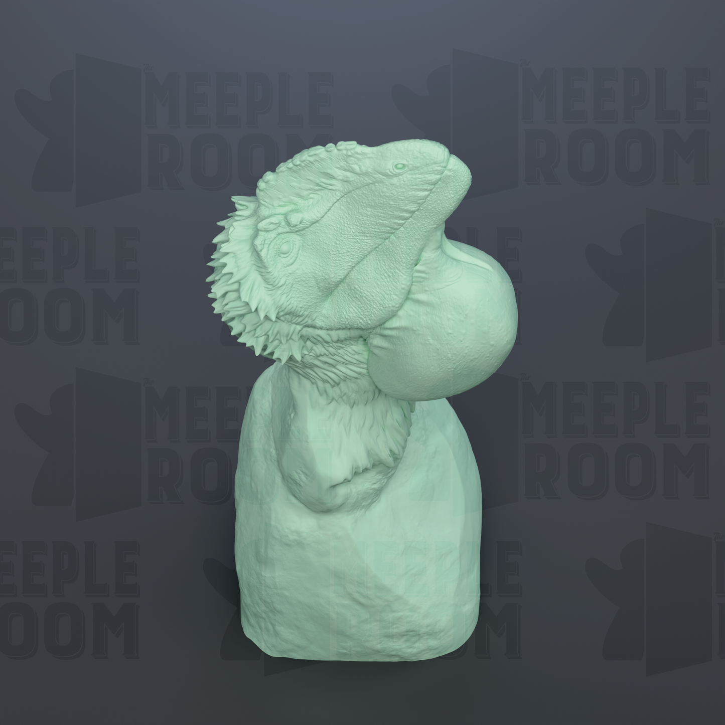 Sinotyrannus, Bust by Dino & Dog | Miniature | TTRPG | Unpainted | Print on Demand