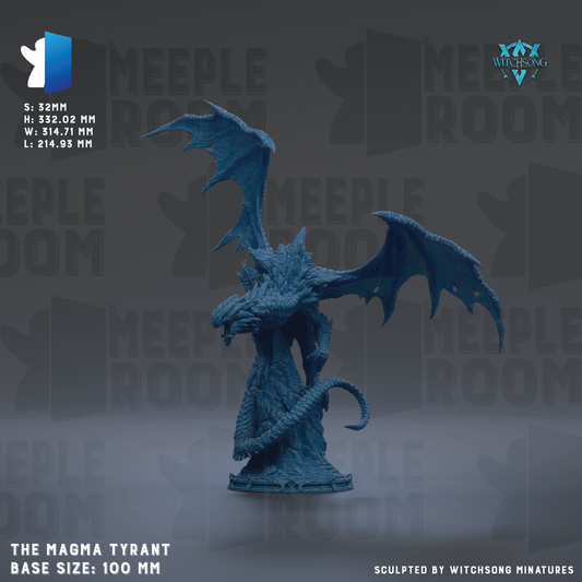 a blue dragon figurine on a gray background