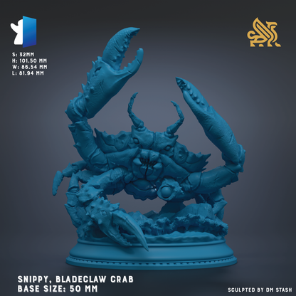 Snippy, Bladeclaw Crab
