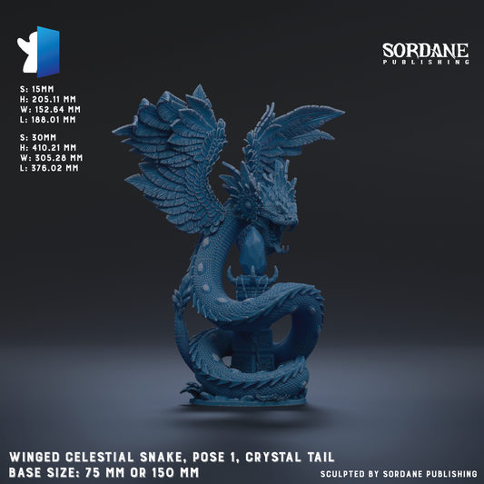a blue statue of a dragon on a black background