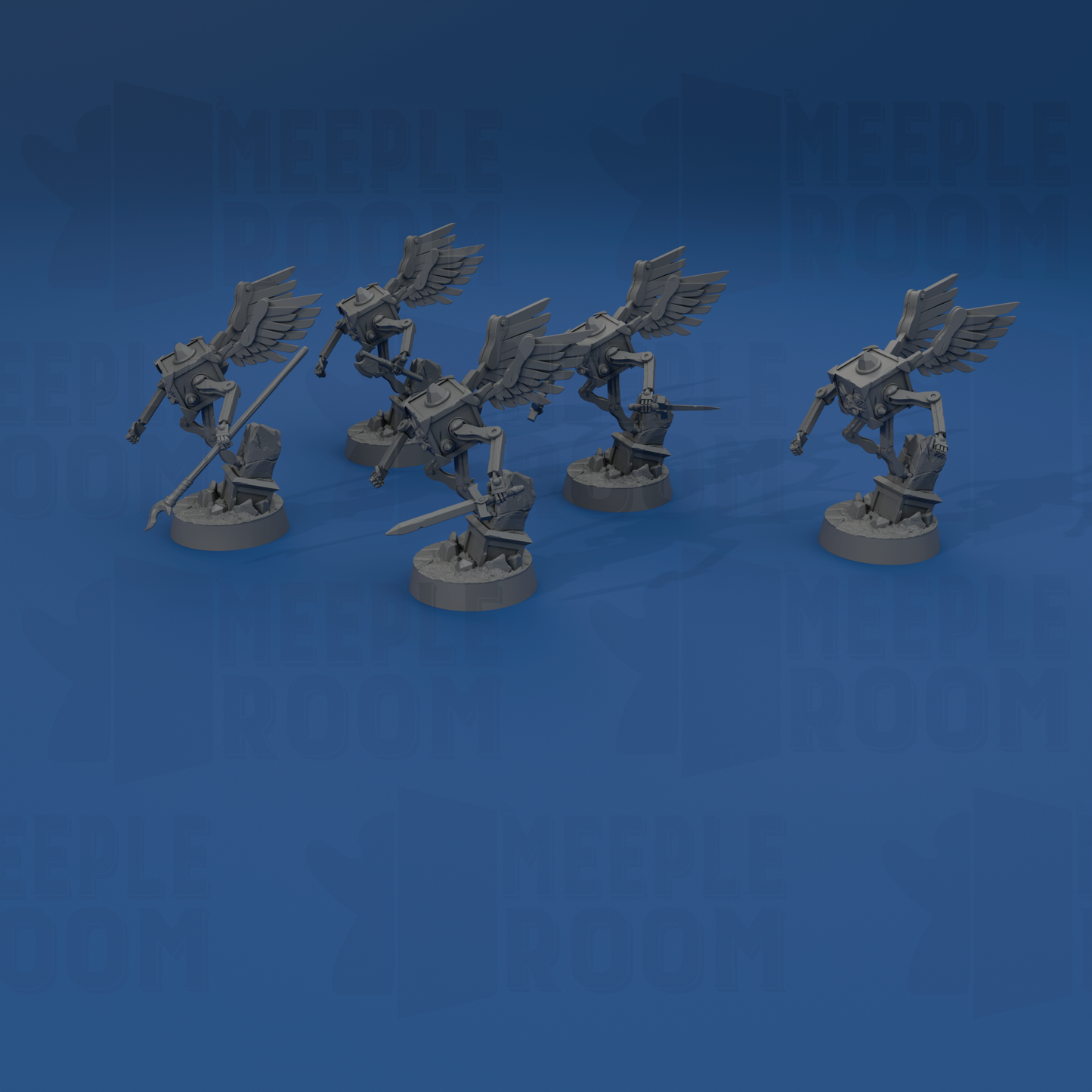 Sordalite Drone, Quadrone by Sordane Publishing | Miniature | TTRPG | Unpainted | Print on Demand