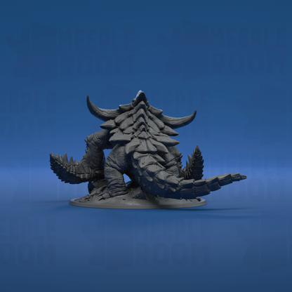 Giant Dragon Turtle by Rescale Miniatures | Miniature | TTRPG | Unpainted | Print on Demand