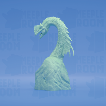 Cliff Dragon, Bust by Dino & Dog | Bust | Display Figure | Unpainted | Print on Demand