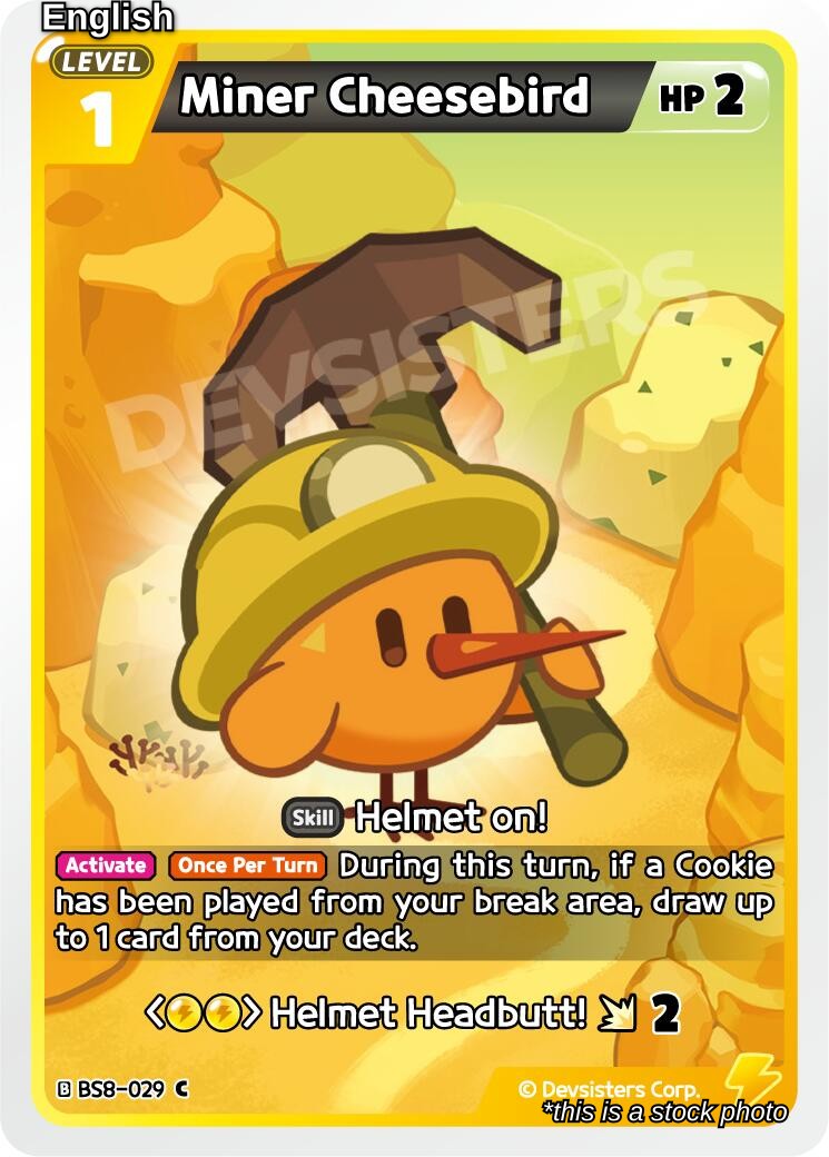 Miner Cheesebird
