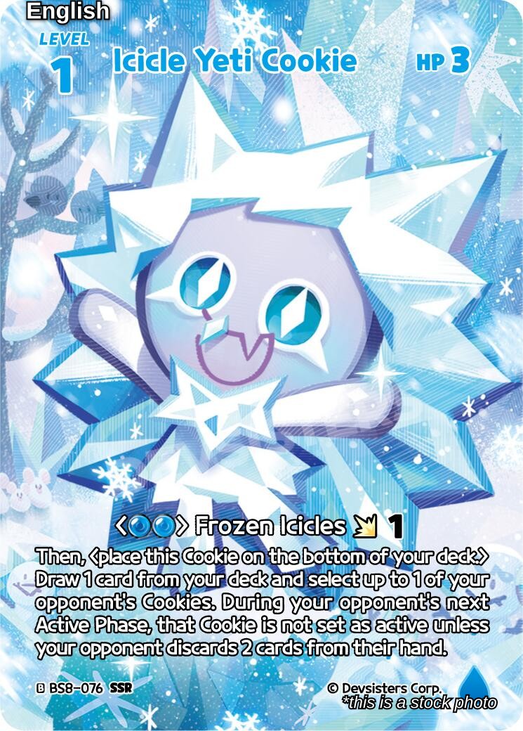 Icicle Yeti Cookie (SSR)