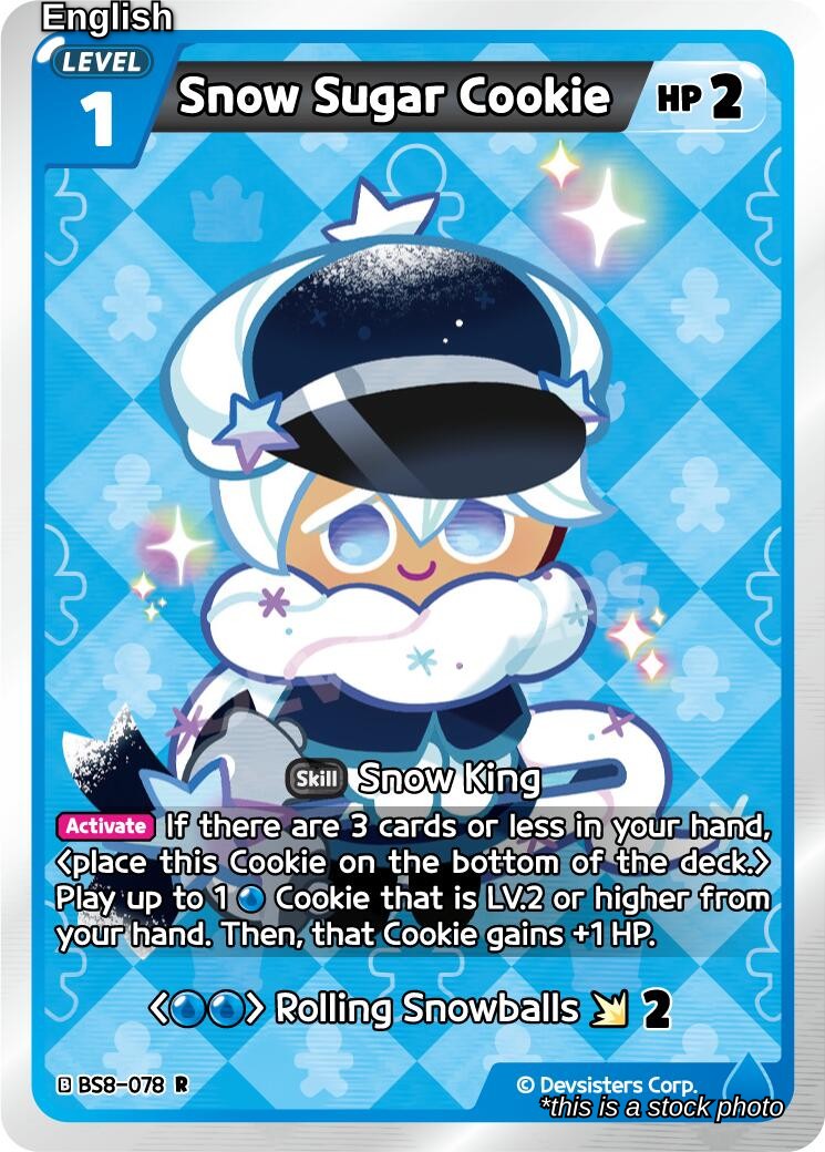 Snow Sugar Cookie