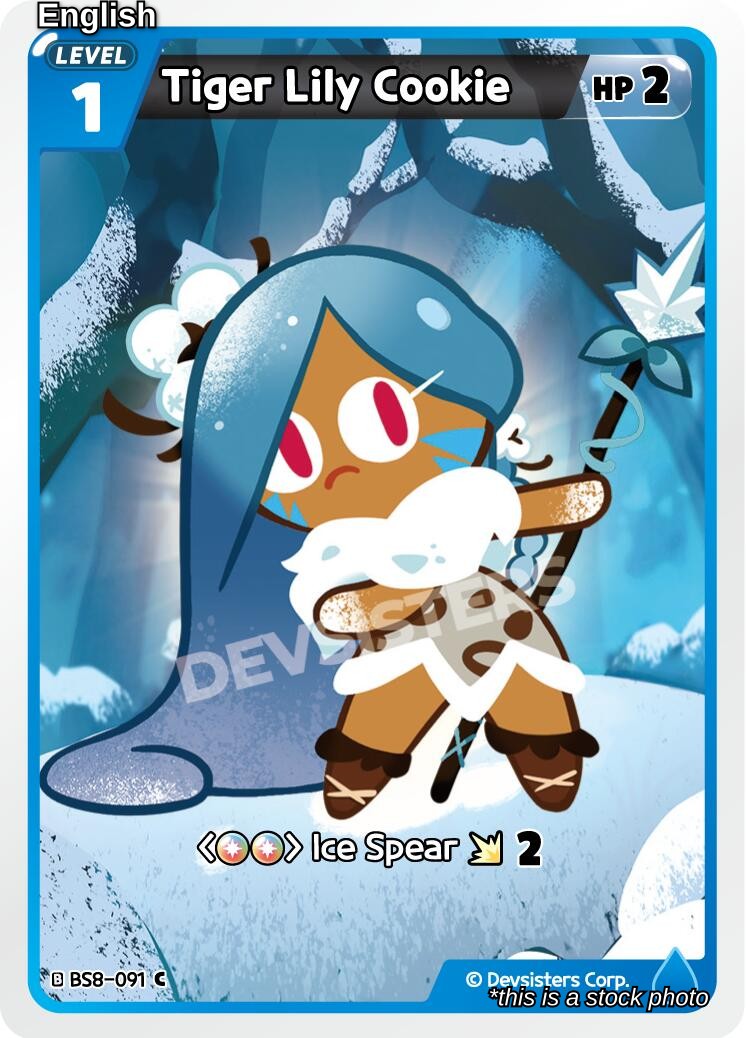 Tiger Lily Cookie