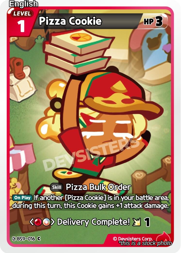 Pizza Cookie