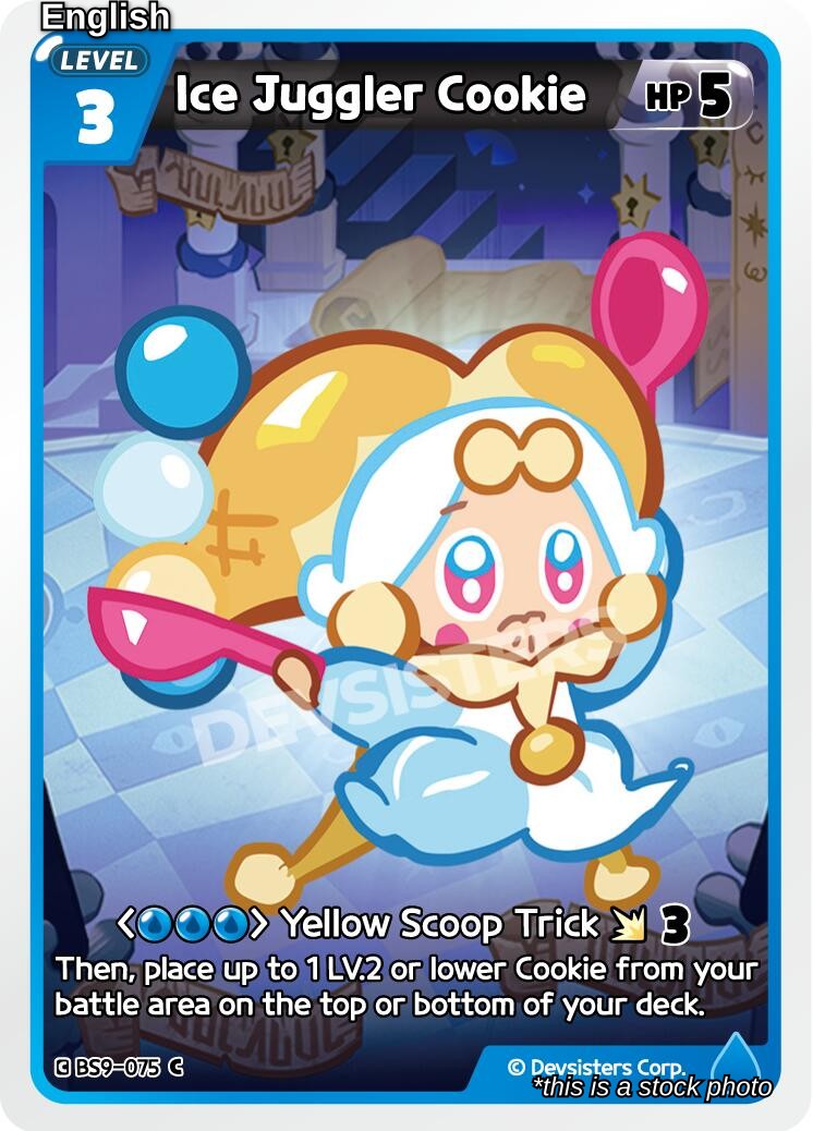 Ice Juggler Cookie