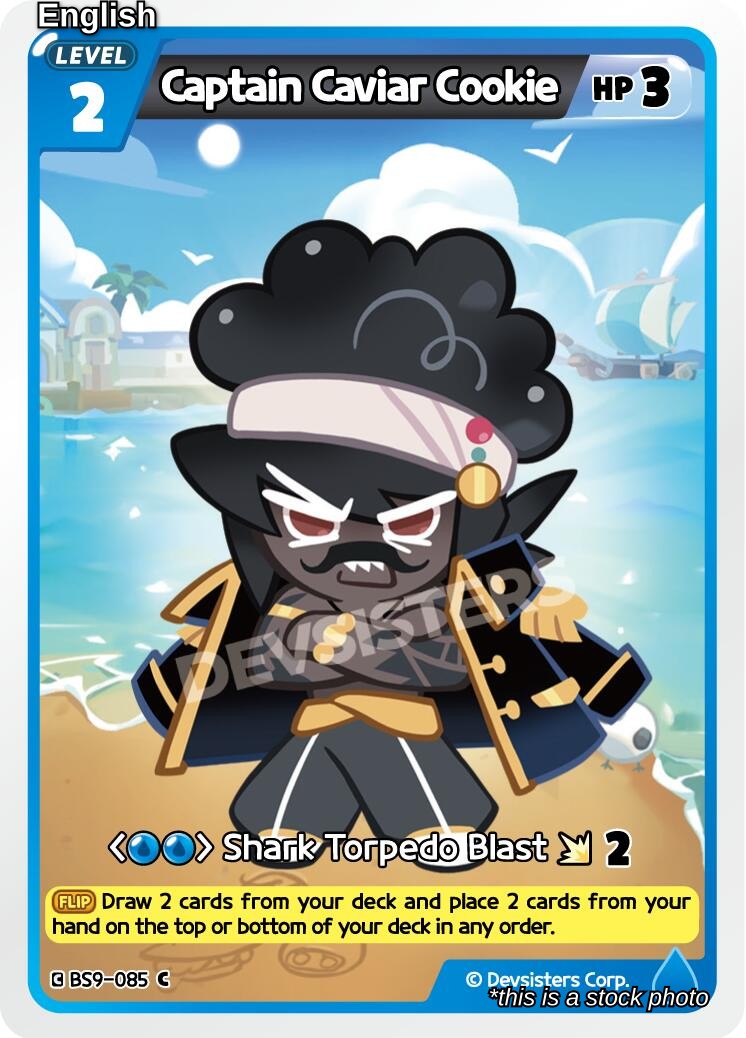 Captain Caviar Cookie (Ver. 1)