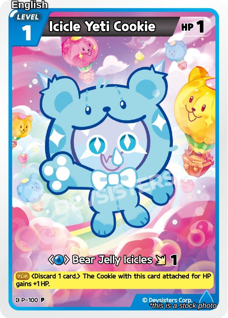 Icicle Yeti Cookie