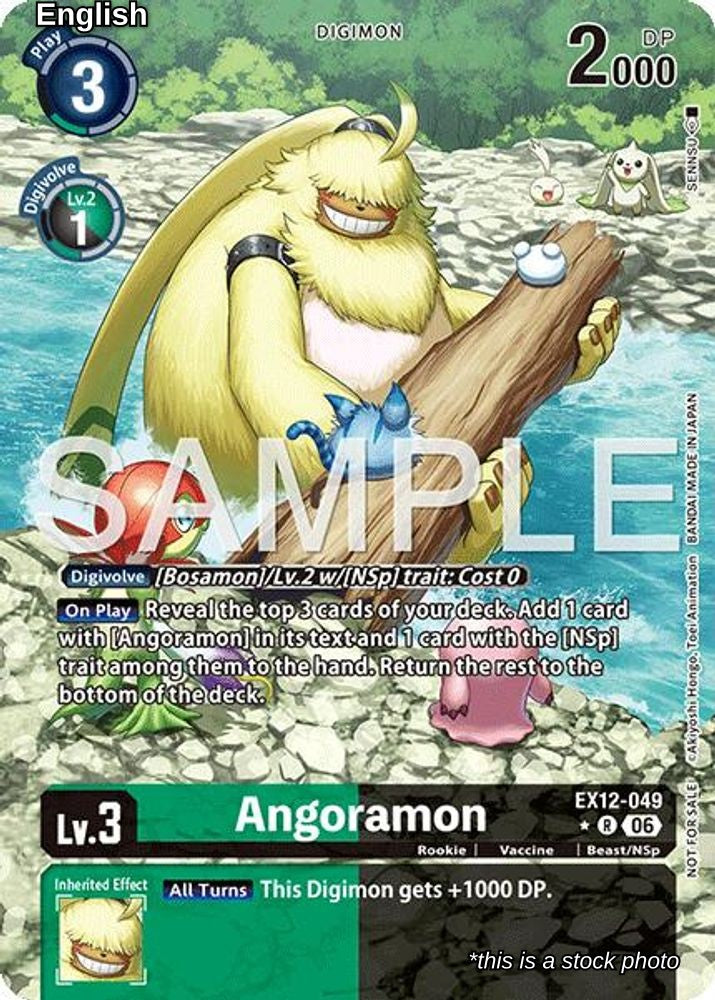 Angoramon (Box Topper)