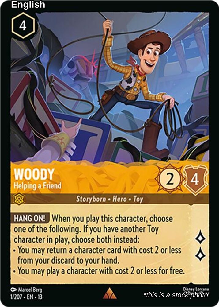 Woody - Helping a Friend