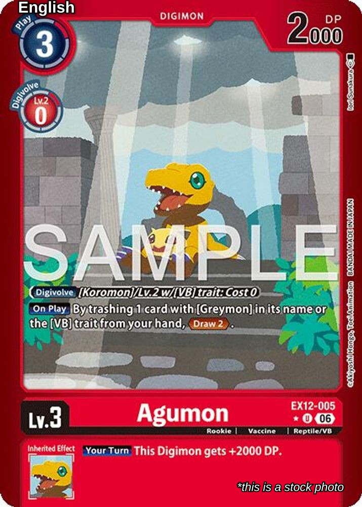 Agumon (Limited Foil)