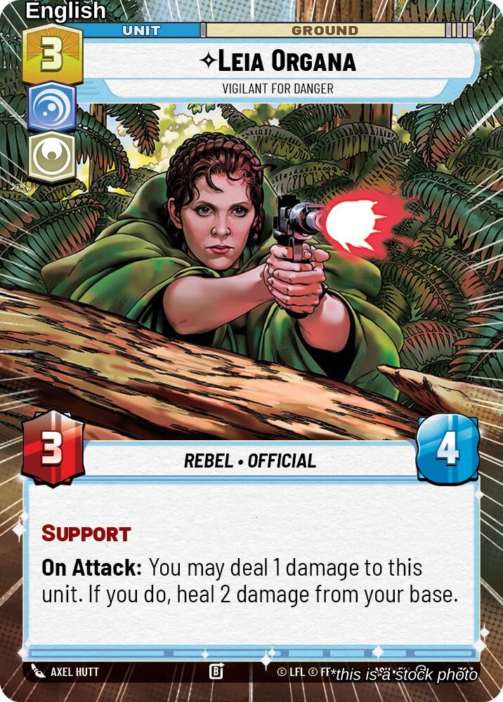 Leia Organa - Vigilant for Danger (Hyperspace)