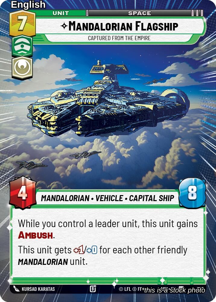 Mandalorian Flagship - Captured from the Empire (Hyperspace)