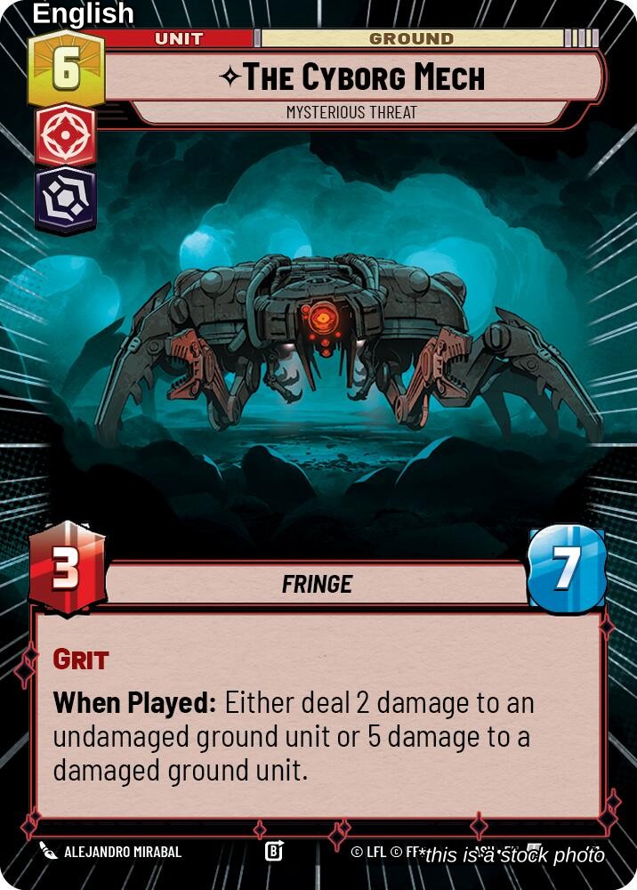 The Cyborg Mech - Mysterious Threat (Hyperspace)