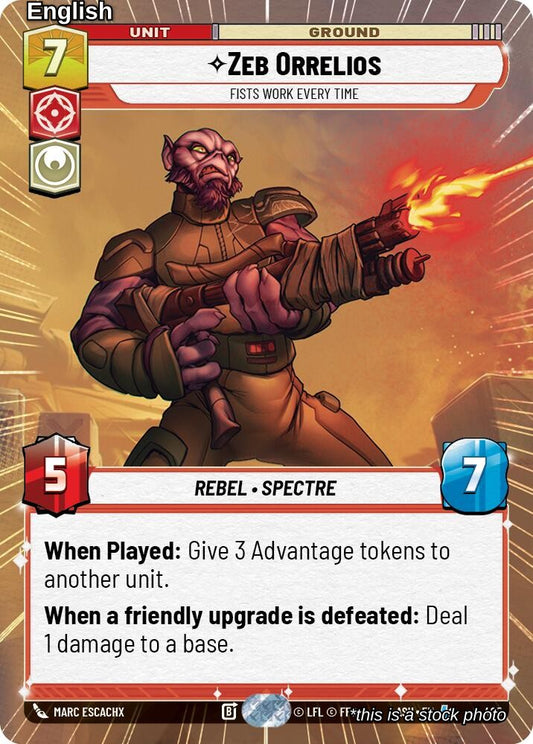 Zeb Orrelios - Fists Work Every Time (Hyperspace)