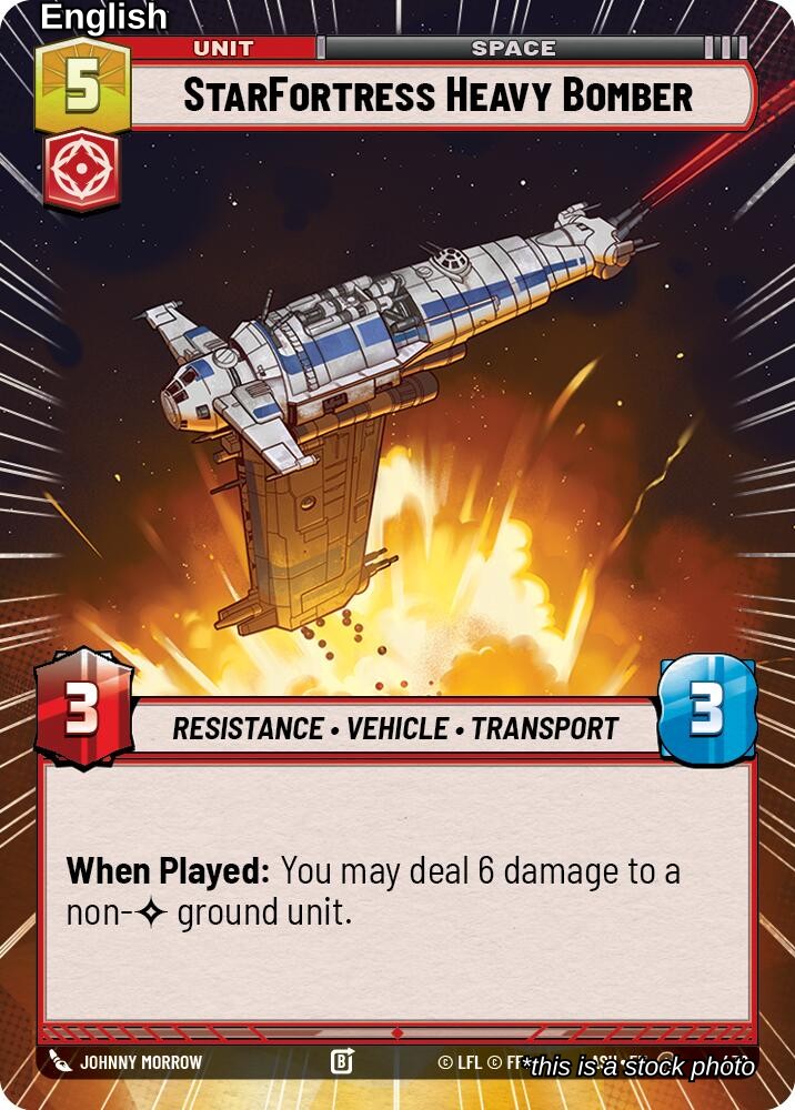 StarFortress Heavy Bomber (Hyperspace)