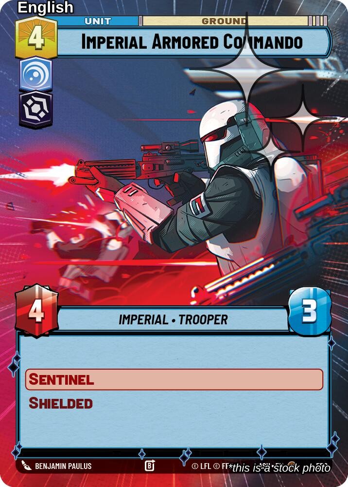 Imperial Armored Commando (Hyperspace Foil)