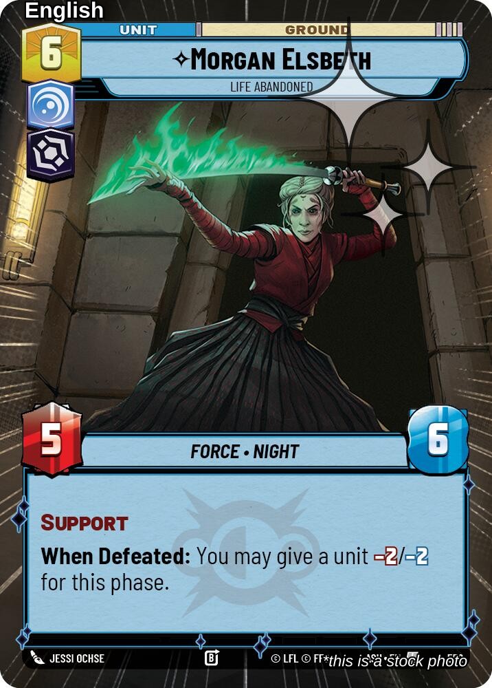 Morgan Elsbeth - Life Abandoned (Hyperspace Foil)
