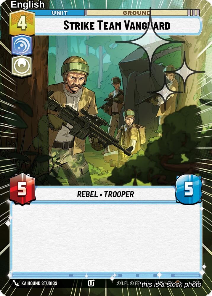 Strike Team Vanguard (Hyperspace Foil)