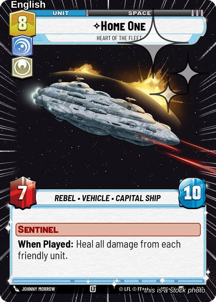 Home One - Heart of the Fleet (Hyperspace Foil)