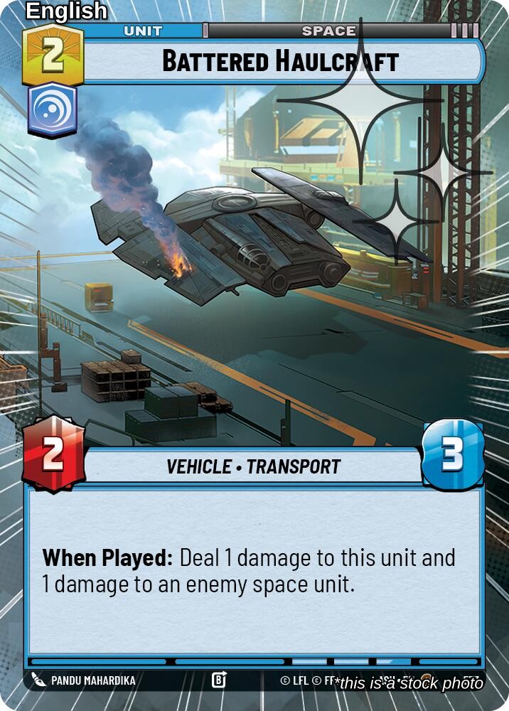 Battered Haulcraft (Hyperspace Foil)