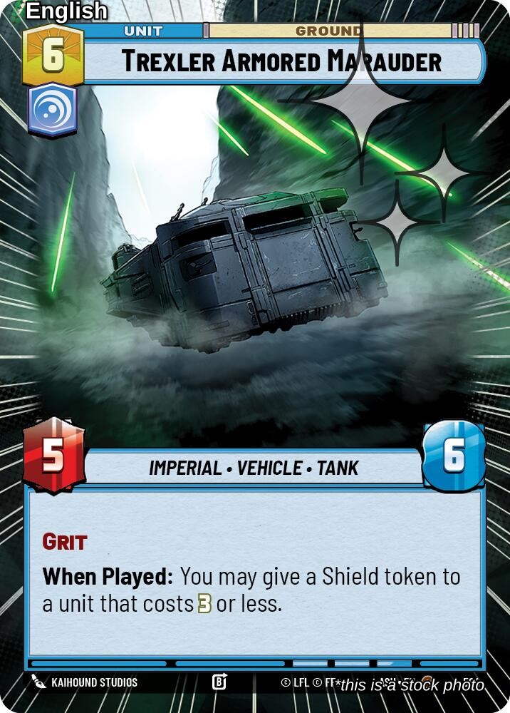 Trexler Armored Marauder (Hyperspace Foil)
