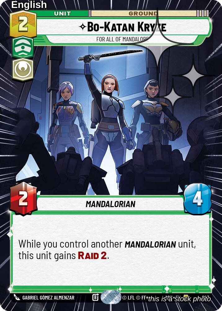 Bo-Katan Kryze - For All of Mandalore (Hyperspace Foil)