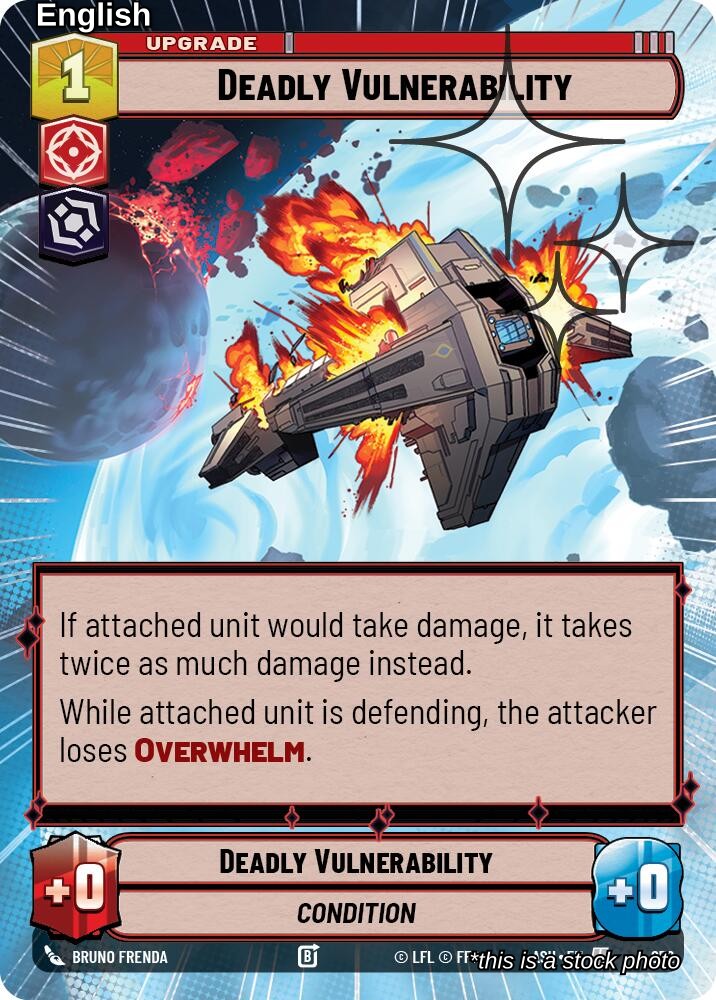 Deadly Vulnerability (Hyperspace Foil)