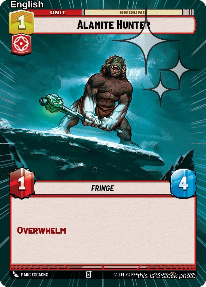 Alamite Hunter (Hyperspace Foil)