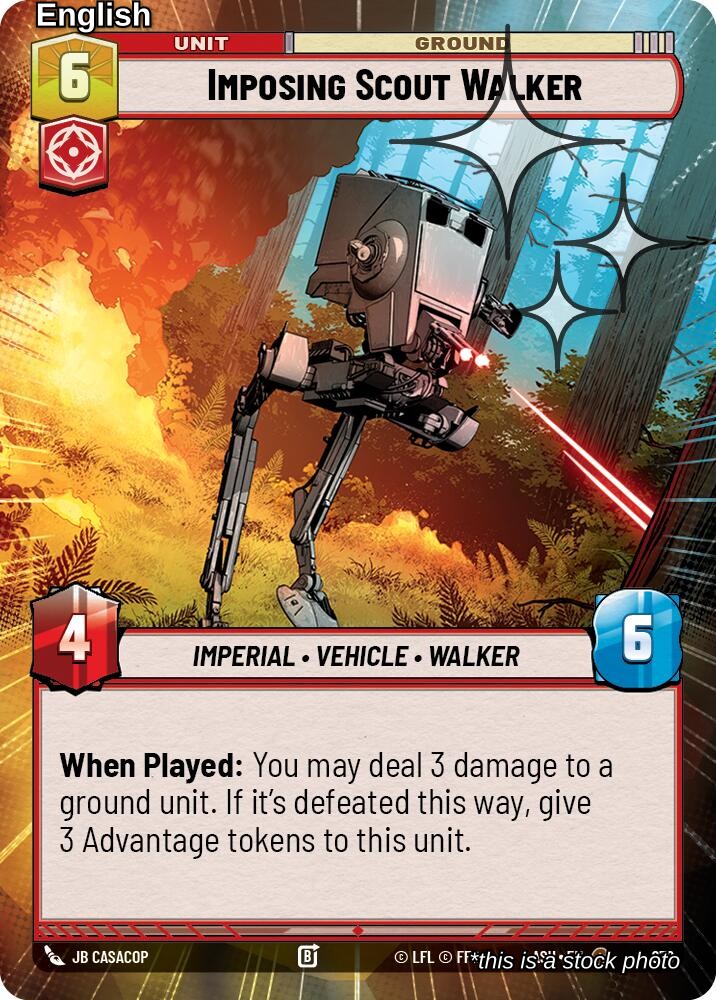 Imposing Scout Walker (Hyperspace Foil)