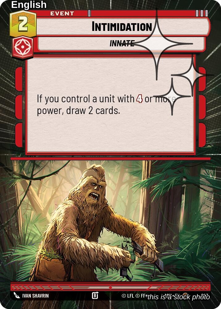 Intimidation (Hyperspace Foil)