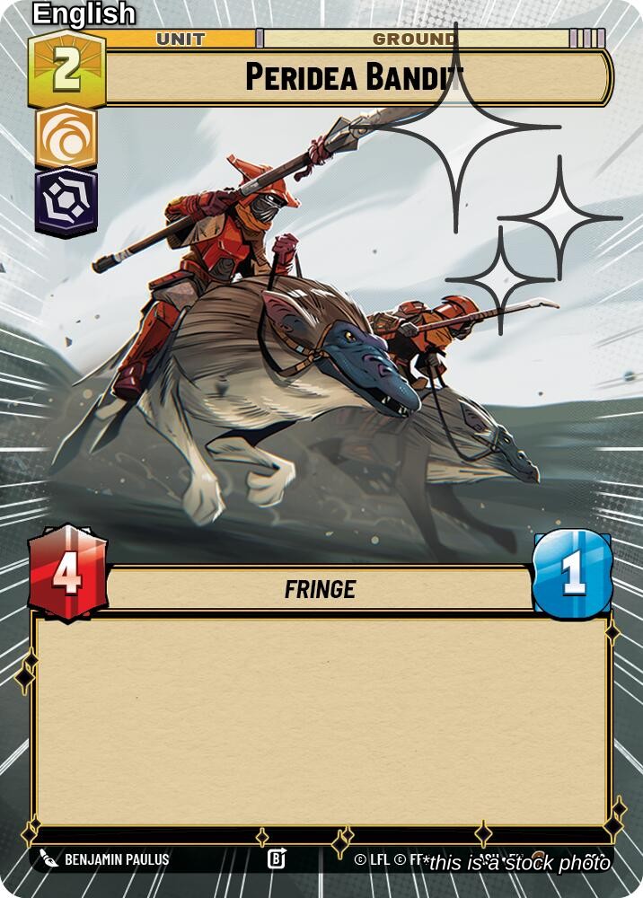 Peridea Bandit (Hyperspace Foil)