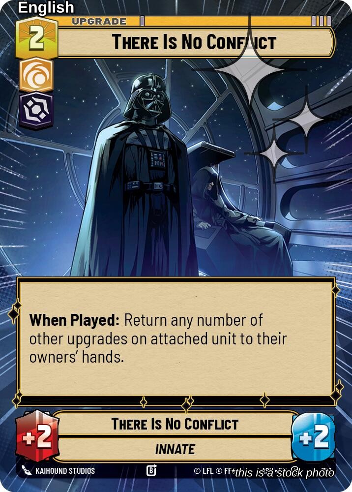 There Is No Conflict (Hyperspace Foil)