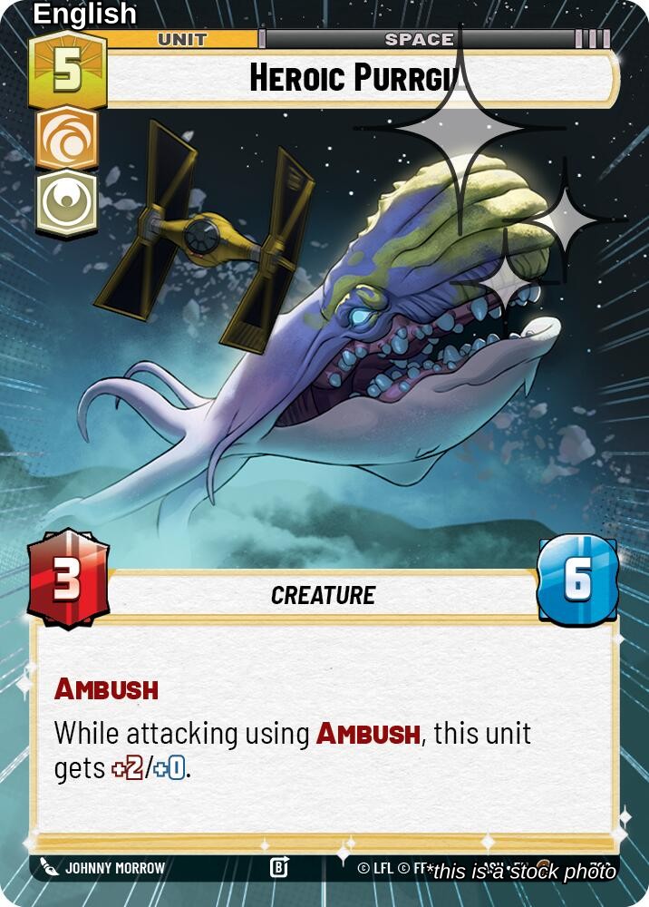 Heroic Purrgil (Hyperspace Foil)