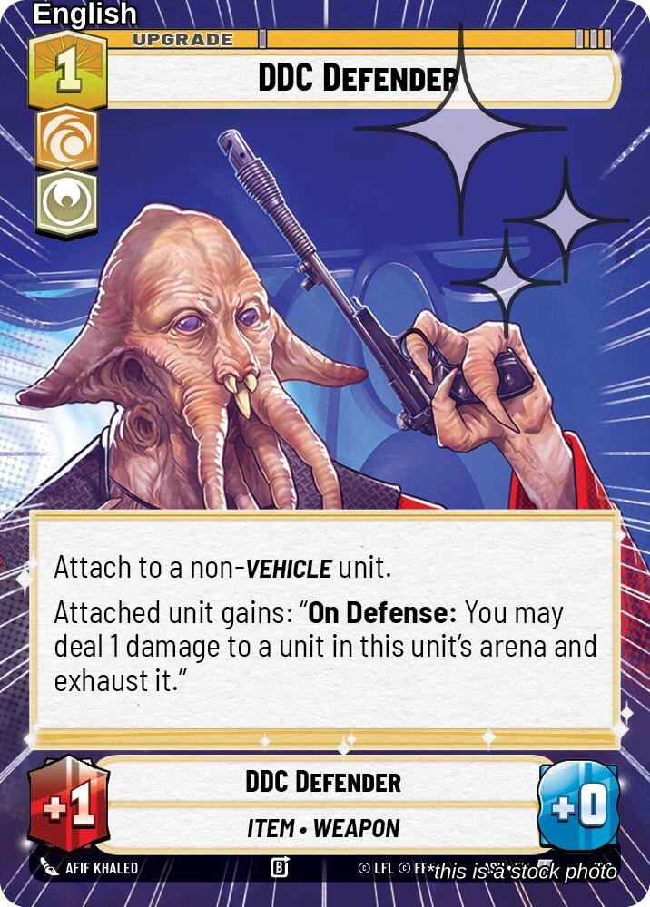 DDC Defender (Hyperspace Foil)
