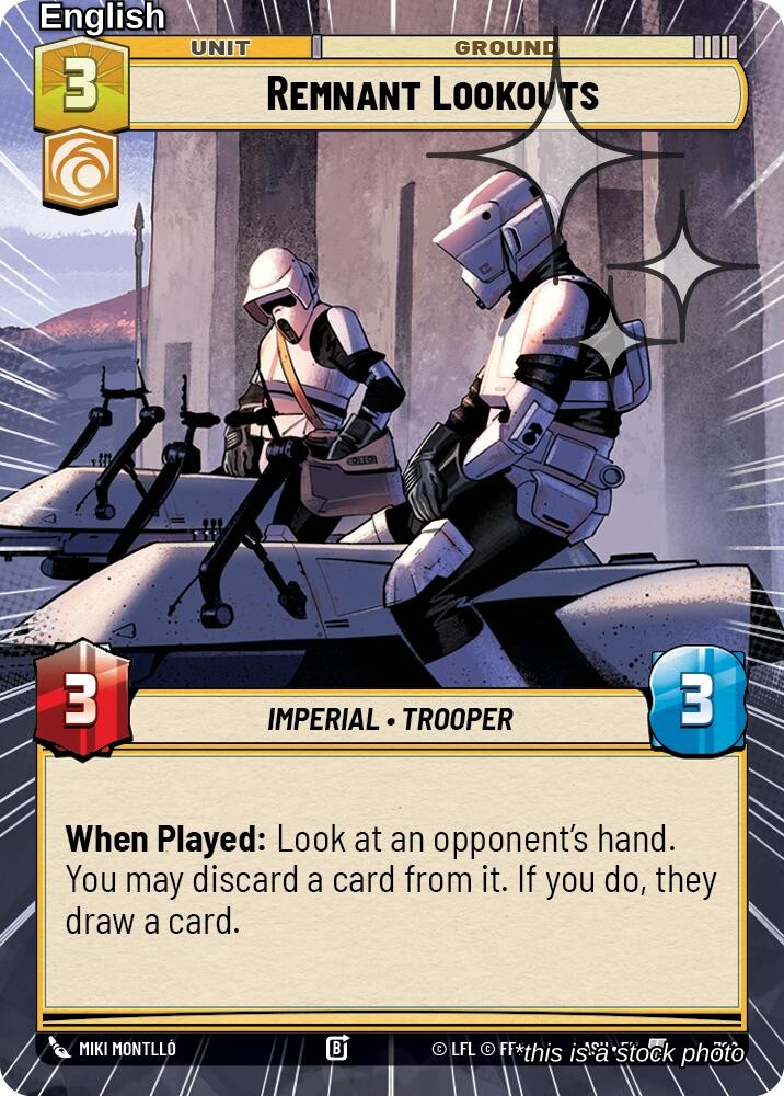 Remnant Lookouts (Hyperspace Foil)