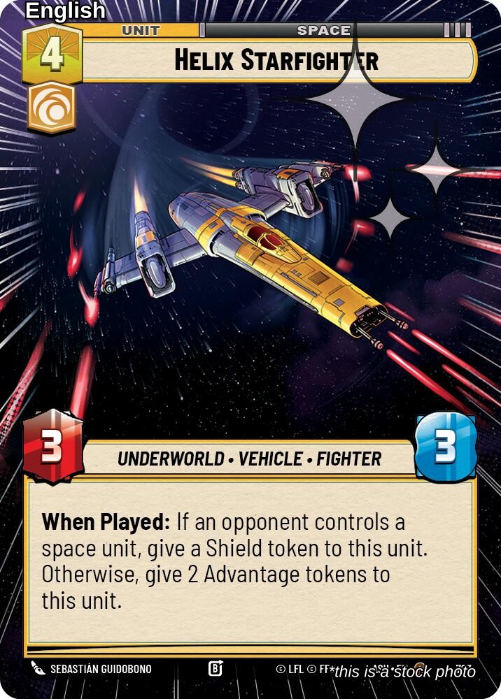 Helix Starfighter (Hyperspace Foil)