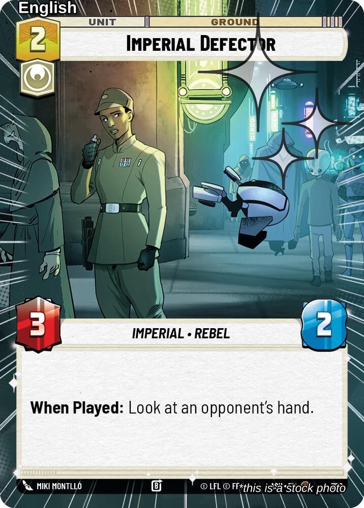 Imperial Defector (Hyperspace Foil)