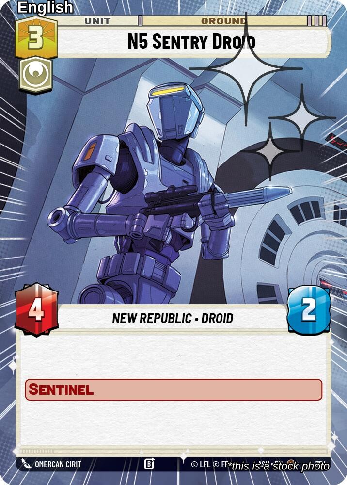 N5 Sentry Droid (Hyperspace Foil)