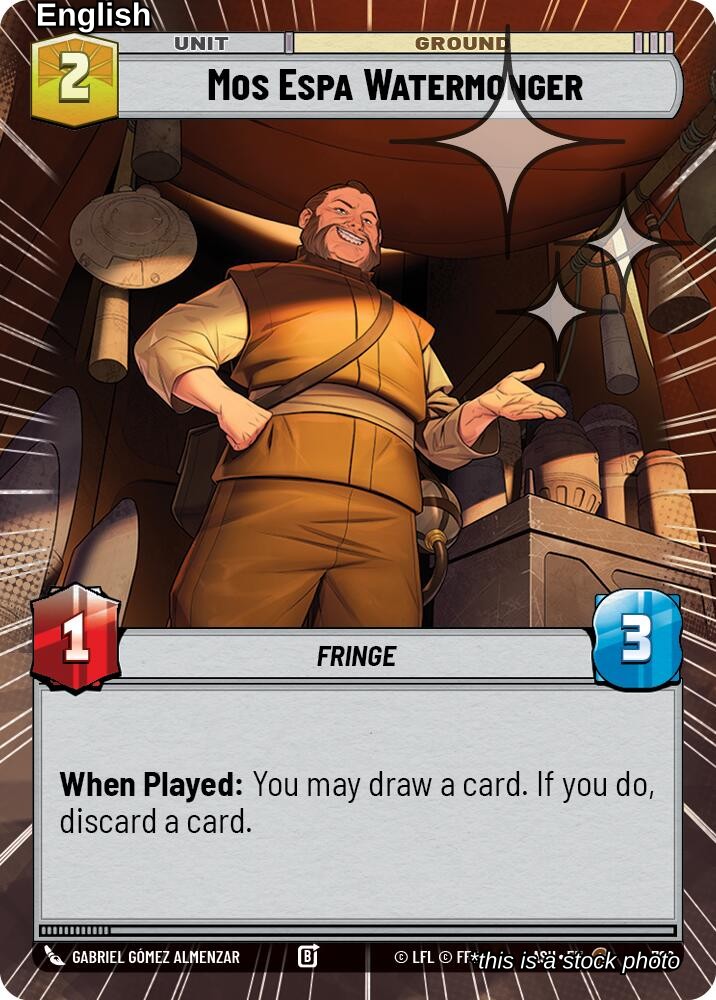Mos Espa Watermonger (Hyperspace Foil)