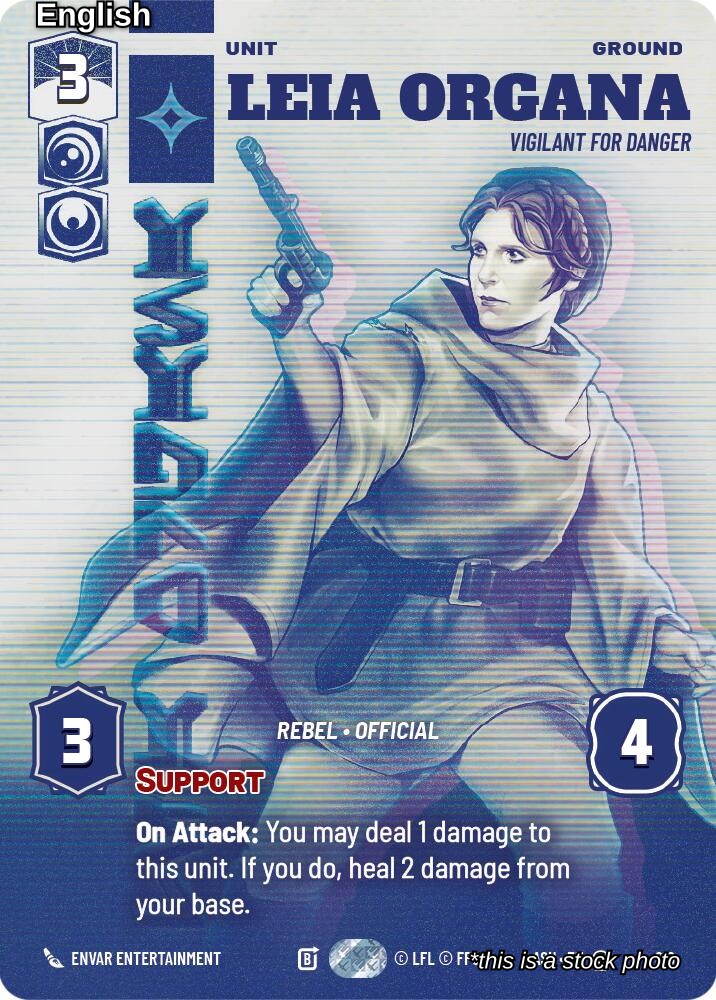 Leia Organa - Vigilant for Danger (Prestige)