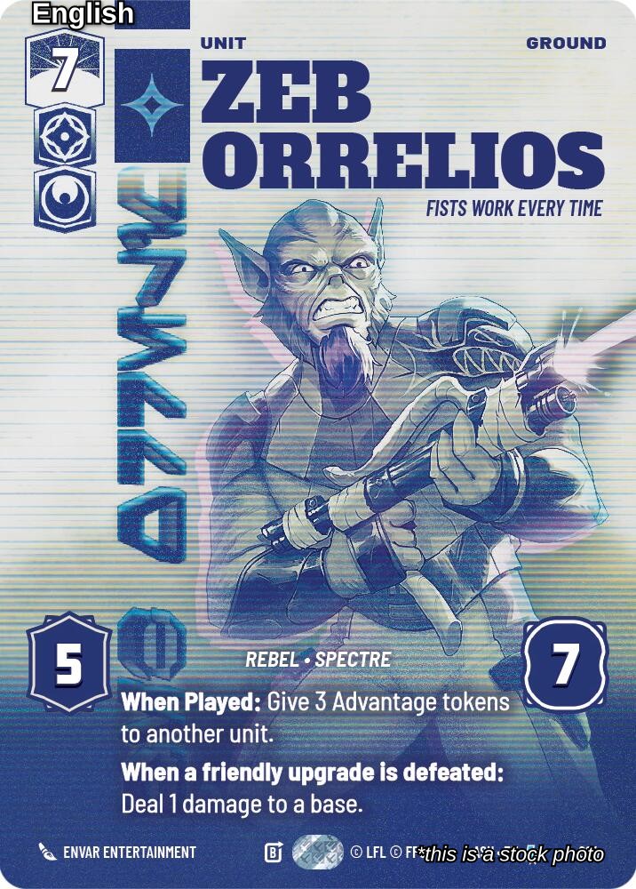 Zeb Orrelios - Fists Work Every Time (Prestige)