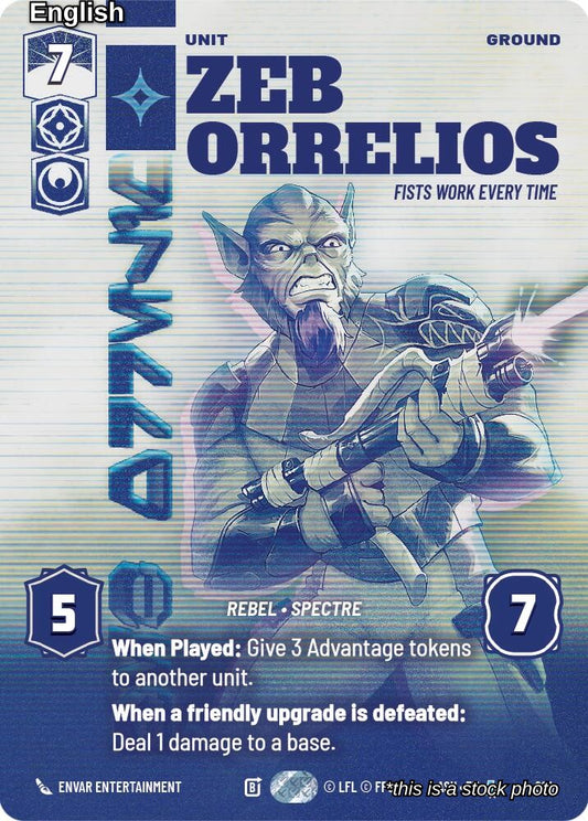 Zeb Orrelios - Fists Work Every Time (Prestige)