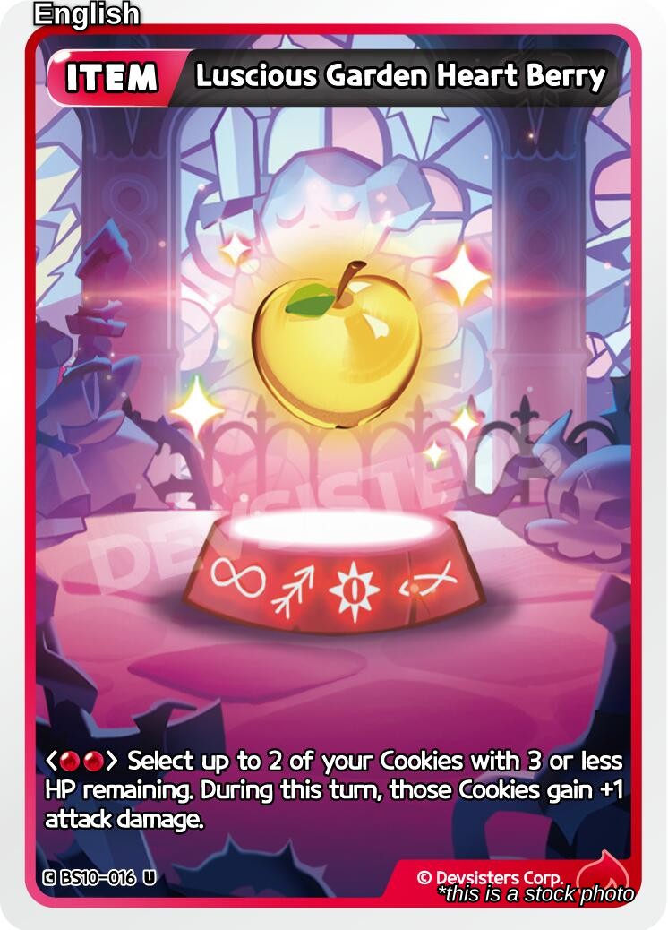 Luscious Garden Heart Berry
