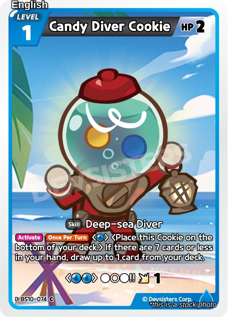 Candy Diver Cookie